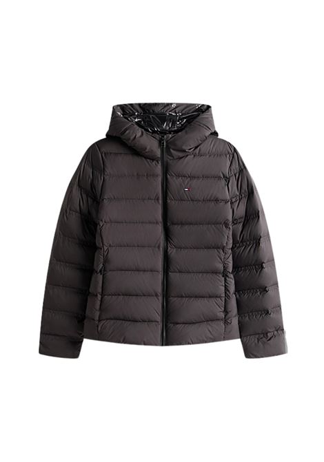 Piumino con cappuccio BLACK Tommy Hilfiger | DW0DW21617BDS